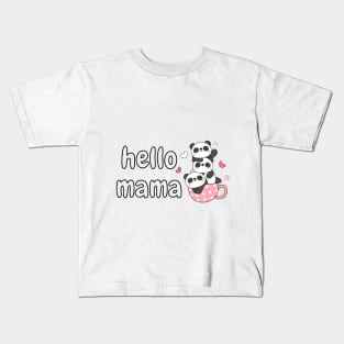 Babies Panda Kids T-Shirt